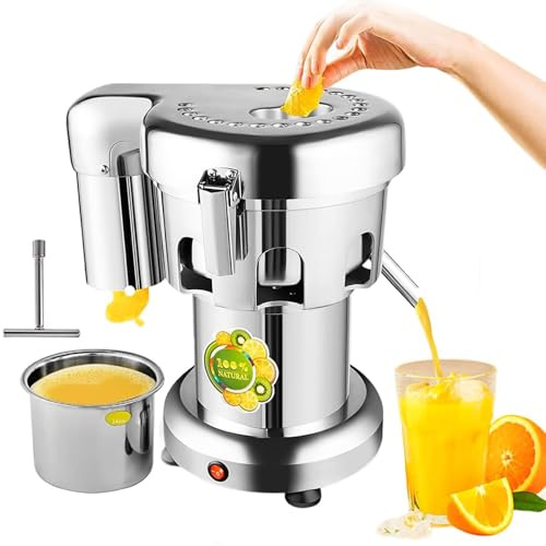Macchina Spremiagrumi Commerciale, Estrattore Di Succo Elettrico Automatico Per Arance, Limoni, Mele E Carote, Spremiagrumi Commerciale Pesante Per Ristoranti E Juice Bar