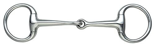 Shires Kleiner Ring Dressur Olivenkopf Bradoon