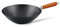 Ken Hom Wok Acero Carbono Antiadherente, 31cm, Classic, Sartén Sin Inducción/Con Mango De Madera/Base Plana, No Apto Para Lavavajillas, 2 Años de Garantía, KH331001