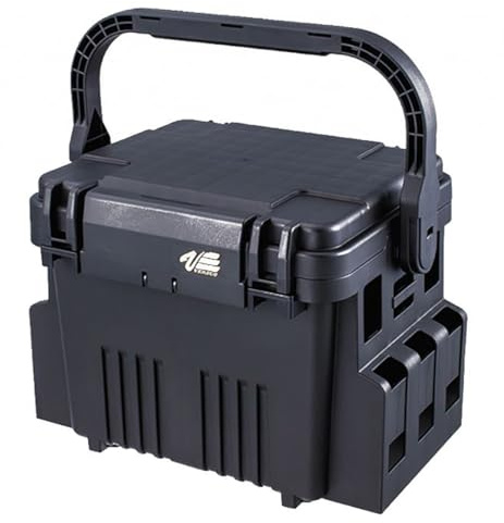 Meiho Multifunktionsbox schwarz Angelkoffer VS-7080
