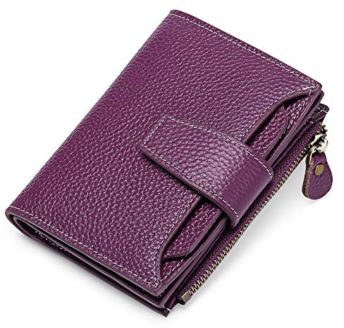 SENDEFN Geldbörse Damen Klein,Geldbeutel Frauen Veganes Leder,mit 14 Kartenfäche RFID-blockierendes mit Münzfach Kleines Portemonnaie