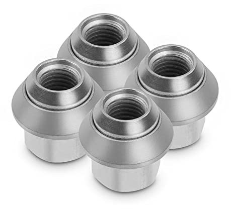 Frankberg 4 dadi per ruota anteriore posteriore compatibili con C-Max Cougar Escort IV/V/VI Fiesta II/III/IV/V Focus Mondeo I/II/III Orion II/III Scorpio Sierra 1982-2013 91AB1K024AC