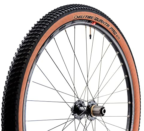 DELI MTB-Reifen / Gravel 27,5 x 2,10 TS Quanta Pro schwarz/braun sa-270 (54-584)
