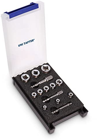 Uni Tapter WH 1000/14 Aufnahme-Satz für Gewindebohrer von M3- M24 für Ratsche 14 -tgl.