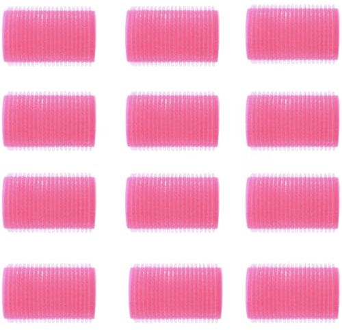 12 bigodini in spugna per capelli, bigodini in schiuma, strumenti per parrucchieri, per donne e ragazze (colore casuale) (12)