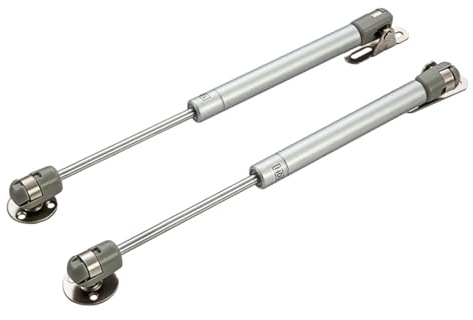 Bisagra De Soporte De Tapa Resorte De Gas Varilla De Soporte Neumática Amortiguador De Soporte De Resorte De Gas De Cierre Lento Para Gabinetes De Cocina Y Puertas De Armario 120N/12Kg/2 Piezas