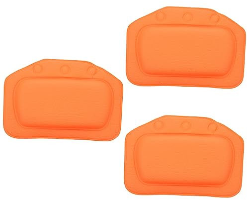 Housoutil 3 Stücke Badewanne Nackenkissen Badewanne Kissen Für Badewanne Müdigkeit Relief Entspannende Home Spa Kissen