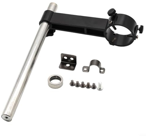 Lötstation Halterung, Metall Wärme Luftpistolen Halterung, Einstellbare Heißluft Handstückpistolen Halter Heißluftständer Klemme für SMD Nacharbeit