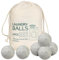 Lot de 6 Boule Seche Linge Réutilisable Balles Adoucissantes de Tissu Balles de Nettoyage Réduisent les Rides et Raccourcit le Temps de Séchage
