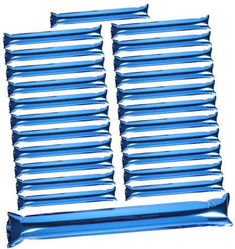 GARIOUANS 24 Pcs Inflatable Cheering Sticks for Parties Sports Events Concerts Lightweight and Reusable Thunder Sticks Fun Supporters for Football Basketball and More