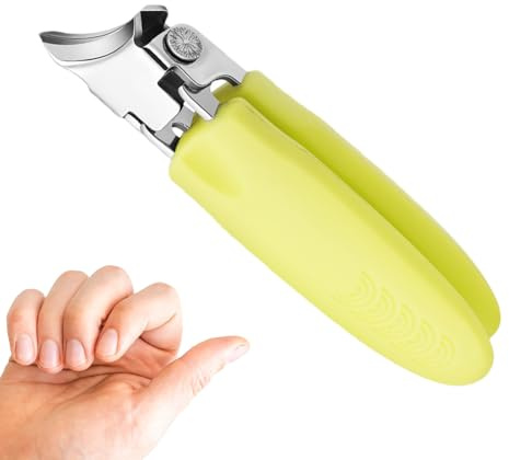 Cortauñas Recortador De Uñas De Acero Inoxidable Ancha Arreglo | Cortauñas Angulados Para Pies Para Hombres Mujeres Adultos Mayores Manicura Viaje Cuidado De Uñas De Manos Y Pies