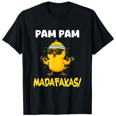 Gym MADAFAKAS Lustiges Sport und Kraftsport T-Shirt
