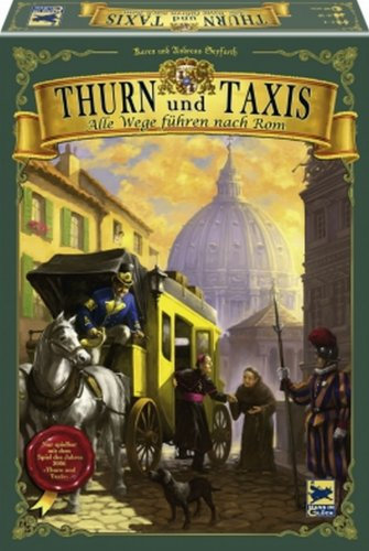 Schmidt Spiele Hans im Glück 48172 Thurn & Taxis: Alle Wege führen nach Rom (2. Erweiterung)