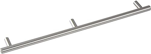 Grimme Basic Schrankgriff Enija Möbelgriff (Barell) ø 12 mm, Breite 900 mm Stangengriff Edelstahl gebürstet