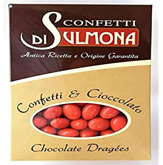 Confetti di Sulmona Ciocomandorla Rosso Doppio Cioccolato - 1000 gr