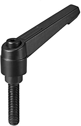 sourcing map 1 Stück Klemmhebel Griff M8x32mm Verstellbarer Maschinengriffe Klemmhebel Außengewinde Griff Maschinengriffe Verstellbarer Griff für Werkzeugmaschinen Schweißgeräte Druckgeräte