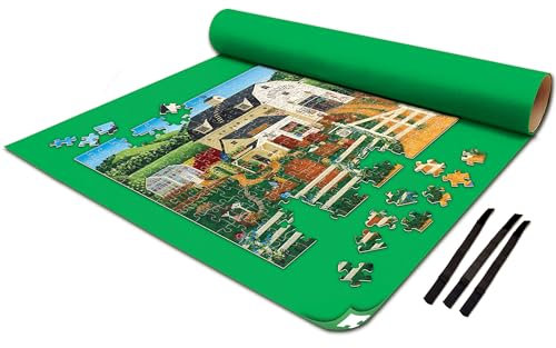 MasterPieces Zubehör – Puzzlematte und Aufbewahrungsbox, Jumbo, 121,9 x 91,4 cm, passend für 3000 Teile