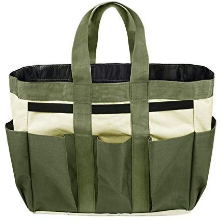 Boîte à Outils de Jardin Sac pour Outils de Jardinage Outils de Jardin avec Sac de Rangement pour Outils Sac de Transport pour Porte Outils Lourds intérieurs et extérieurs, Sac de Rangement