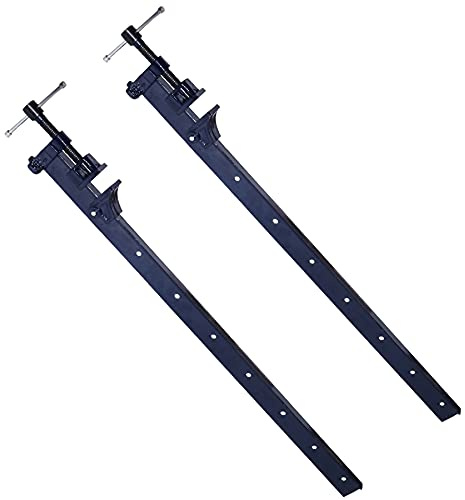 900 mm (36 tum) gjutjärn T-bar skärp klämma grepp arbetshållare skruvstäd glida kramp rörklämma 2 st