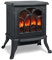 UISEBRT Chimenea Eléctrica con Flame de Efecto de Llama Calefactor Cerámico Calentador LED 750W/1500W