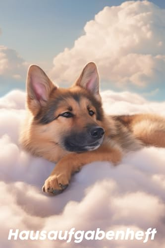 Schäferhund Hausaufgabenheft: Kleines einfaches Hausaufgabenheft für Schäferhund Liebhaber