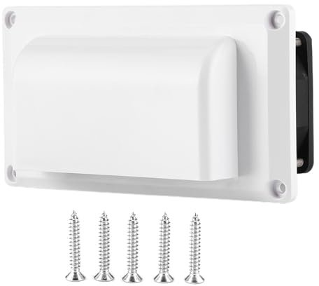 Jadeshay Ventilateur D'aération de Camping-car, Ventilateur D'extraction de Ventilation D'aération Latérale 12V 15W pour Camping-car de Caravane de Camping-car