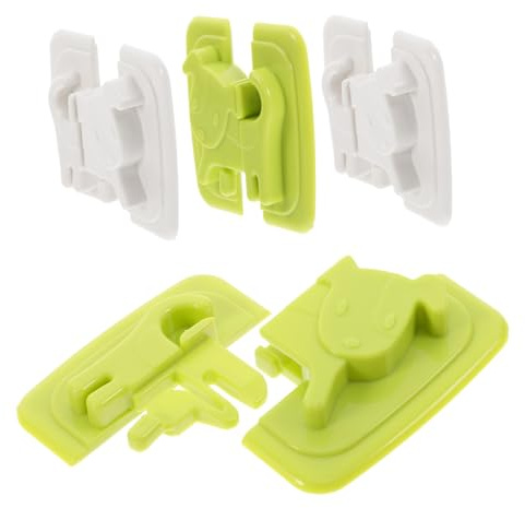 JOINPAYA 4 Stück Schubladenschloss Schrankschlösser Kindersicherung Schrankschlösser Kindersicherung Für Schränke Schiebeschrankschlösser Kühlschrankschloss Kindersicherung