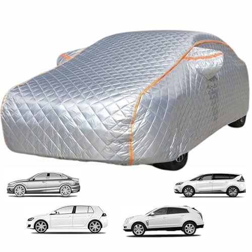 Abdeckplane Auto Hagelschutz für 𝖠𝗎𝖽𝗂 A8 Outdoor Hagelsichere Autoabdeckung mit Baumwollzusatz Atmungsaktiv Autoabdeckung gegen Hagel,Custom Car Cover