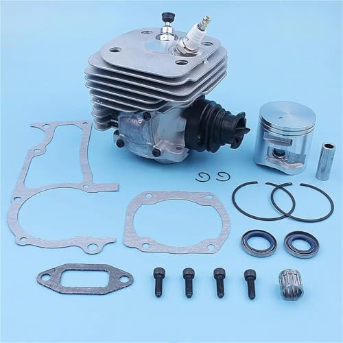 LAVAS Kit guarnizioni di aspirazione pistone cilindro da 50 mm for motosega Husqvarna 365 X-Torq, 372XP X-Torq 372 XP, nuovi pezzi di ricambio di stile