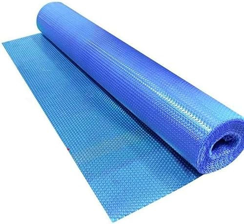 FUYAO Solar Pool Cover, Heavy Duty Bubble Floating Thermal Blanket, Pool Hot Tub Dustproof Cover, Floating Thermal Cover for Heat Retention, Bubble Side Down