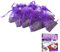 WUSJCOF 10 saquitos de Lavanda Seca Natural para Dormir y Relajarse, Flores secas, Bolsas aromáticas como ambientador y antipolillas para Ropa, cajones, Habitaciones, armarios