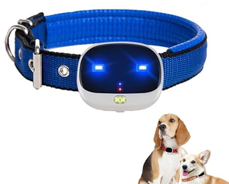 Wireless GPS Pet Fence Tracker Collar for Dogs | Rechargeable Waterproof Containment System with Voice Monitor & Low Battery Alarm | Ideal for Medium & Small Dogs