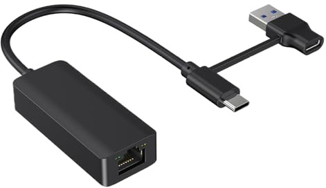 Scheda di rete gigabit per PC, adattatore di rete esterno | USB3.0 Clear Effect Video Effect Network Port Cable,Accessori per telefoni cellulari per cavi per computer a prova di driver.