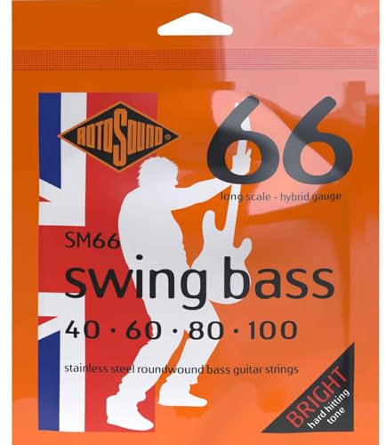 Rotosound SM66 Swing Bass 40-100 Stainless Steel