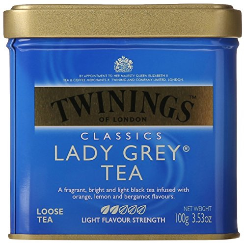 Twinings Lady Grey Tea Lata 100 g