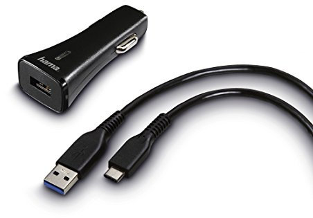 HAMA KFZ-Ladegerät USB-Type-C-Kabel