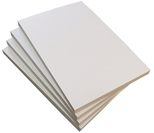1x Notizblock Malblock Zeichenblock blanko 50 Blatt, DIN A4, Qualitäts-Offset-Papier 80g/m² (22415)