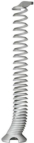 Gedotec flexible Kabeldurchführung Schreibtisch Spiralform rund Kabelschlange höhen-verstellbar Bürotische - H5259 | Tisch-Organizer rund zum Schrauben | 1 Stück - Design Kabeldurchlass Tisch