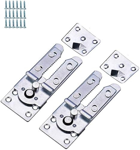 Tiberham 2 Stück Sektionalsofaverbinder aus robustem Metall mit Krokodilklemme