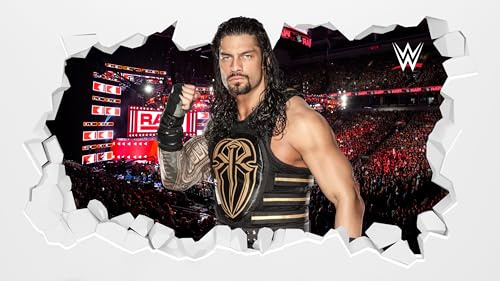 Beautiful Game WWE Wandaufkleber – Roman Reigns zertrümmerte Vinyl-Aufkleber für Kinder, Wandbild, Kunst, Wrestling, 60 cm