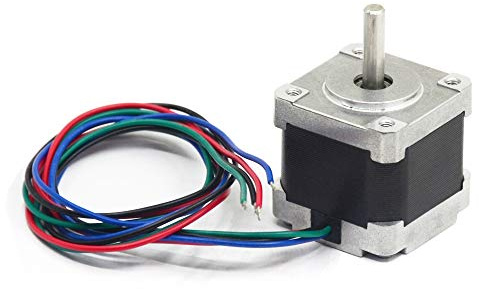 Iverntech Nema 14 Schrittmotor 35 mm Gehäuse 1,8 ° 1A 2-Phasen-4-adrig mit Integriertem 50-cm-Kabel für 3D-Drucker, CNC-Maschine und Robotik