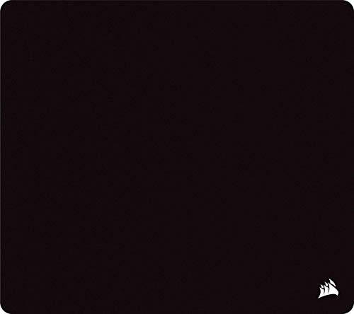 Corsair MM200 PRO Tapis de Souris Gaming, Tissu Résistant aux Éclaboussures Premium (Surface de 45 cm sur 40 cm, Textile Micro-Maille, Caoutchouc Épaisse 6 mm, Base Antidérapante) Lourd XL, Noir