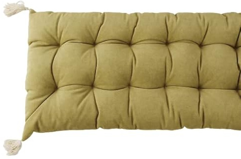 Babywood Kissen Für Kletterbogen, Kissen für Kinder, Kinderkissen für Wippe, Matte für Kletterdreieck, Dekokissen für Kinderzimmer, innen und außen dekoratives Kissen (Olive, medium)