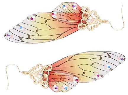 1 Paio imitazione orecchini cerchi di orecchini parà earrings for women pendenti a bottone di personalità creativi capi di abbigliamento