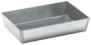 eurokraft | Stahl-Kleingebinde-Palettenwanne | Auffangvolumen 20 l | Tragfähigkeit 50 kg | verzinkt
