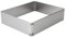 TIDEVAN Molde Pastel Acero Inoxidable 6 cm Altura Molde Rectangular Ajustable Anillo Pastel Cuadrado Hornear Aro para Tartas Ajustable Molde Extensible para Hornear 20-38 cm 24-46 cm