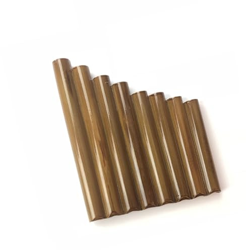 Panflöte Für Anfänger Natürliches Holzblasinstrument 8/15 Pfeife Panflöte Volksinstrument Anfänger Panflöte(8 C)