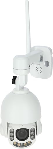Kerbl IPCam SIM FHD, Telecamera di sorveglianza, monitoraggio Animali, Bianco, Cavalli, bovini, rilevamento Movimento, Microfono Incluso