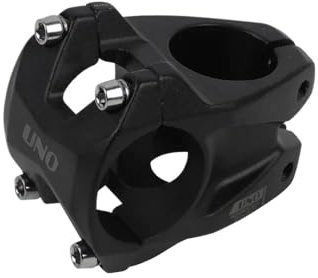 ZHAOQIN Bike Stem MTB Stem 35mm Clamp 0 Degree Bicycle Stem 35/45mm Short Bar Riser High-Strength Handlebar Extender Mtb Stem(35x35mm 0 stem)