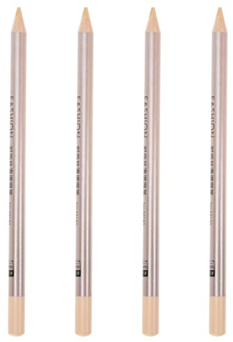 TOPPERFUN Crayons Correcteurs Stylo Maquillage Imperméable en Bois Réutilisables Lot de 4 et Facile à Remplir pour Taches et Cicatrices pour Maquilleurs Professionnels Voyages D'affaires